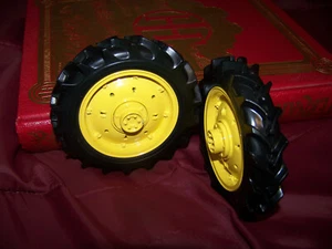 Teile, John Deere 620 High Crop C/E Hinterräder, 1/16, Ertl, Metallfelgen, Custom - Bild 1 von 2