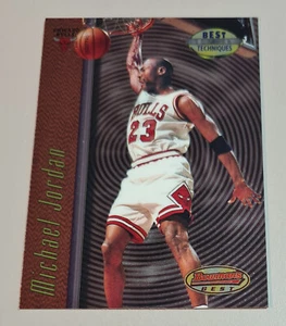 Michael Jordan # T2 Karte B Best Techniques SCORER NBA 1997-98 Bowman's Best - Bild 1 von 7