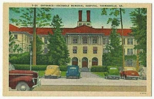 Archibold Memorial Hospital, Thomasville, Georgia años 40 - Imagen 1 de 2