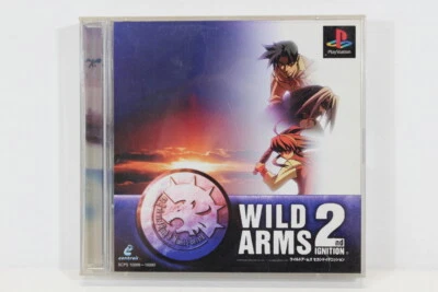Wild Arms 2 2nd Ignition CIB PS1 PS 1 PlayStation Japão Importado Vendedor dos EUA P492 - Imagem 1 de 3