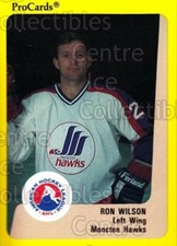 1989-90 ProCards AHL #51 Ron Wilson