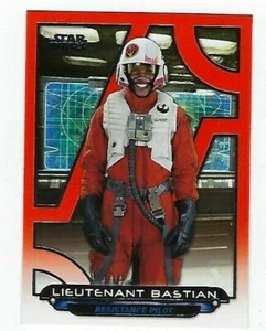 STAR WARS GALACTIC FILES ORANGE PARALLEL TFA-24 LIEUTENANT BASTION - Picture 1 of 1