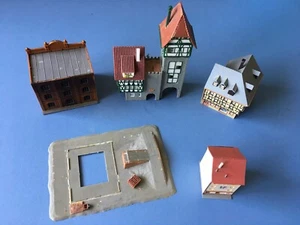 4 x Edificios Modelo - Alemán - Kibri - Pola - Imagen 1 de 10