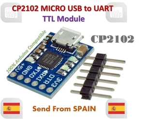 CJMCU CP2102 MICRO USB to UART TTL Module 6Pin Serial Converter - Imagen 1 de 7