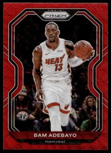 2020-21 Panini Prizm Ruby Wave Bam Adebayo A13 Miami Heat #138 - Photo 1 sur 2
