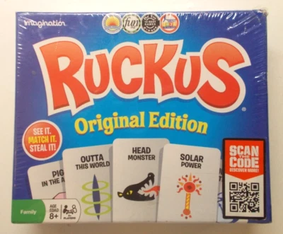 Ruckus Original Edition Card Game 2011 Imagination  NOS - Image 1 of 4