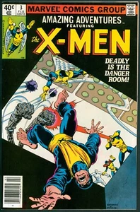 Amazing Adventures 3 quasi nuovo 9.4 X-Men Marvel 1980 - Foto 1 di 3