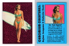 Teal Appeal #36 Sorayama II Chromium Creatures 1994 Comic Images Trading Card