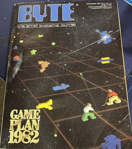 Vintage BYTE Computer Magazine Vol. 7 No. 12 Dec 82, Vectrex Arcade Sys. Article - Imagen 1 de 7
