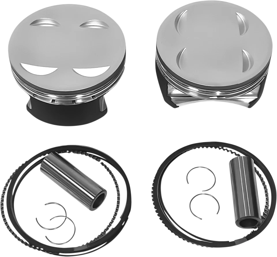 REVOLUTION PERFORMANCE, LLC Piston Kit - Flat-Top - For Fits 143" Monster Big - Image 1 of 1