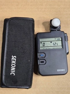 Compteur de lumière d'exposition numérique SEKONIC Digi Lite L-318B - Japon - Propre et fonctionnel - Photo 1/8