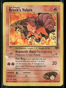 WoTC Promo #037/132 Brock's Vulpix [W Stamped] - Picture 1 of 2