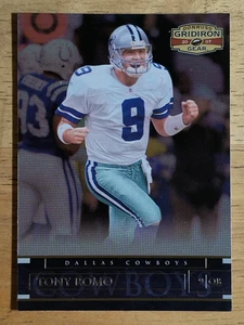 2007 Donruss Gridiron Gear #1 Tony Romo - Foto 1 di 2