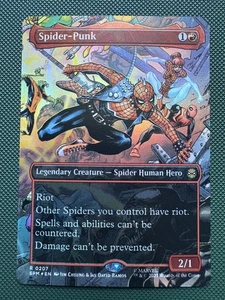 Spider-Punk (0207) (Borderless) Marvel's Spider-Man Foil - Picture 1 of 1
