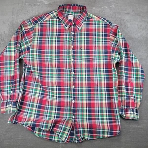 Brooks Brothers 346 Herren XL Button Down Hemd kariert kariert langarm - Bild 1 von 9