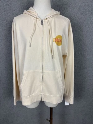 Sudadera con Capucha Roxy Juniors Summer Seeker Sweet Rhythm Gráfica Frontal Mediana Nueva con Etiquetas Foto 1 de 4