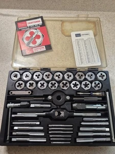 Juego de troqueles Tao estándar Sears Craftsman EE. UU. 41 piezas Kromedge 5201 vintage - Imagen 1 de 14