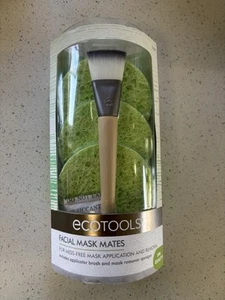EcoTools Facial Mask Mates - Mask Applicator And 3 Mask Remover Sponges - Picture 1 of 3