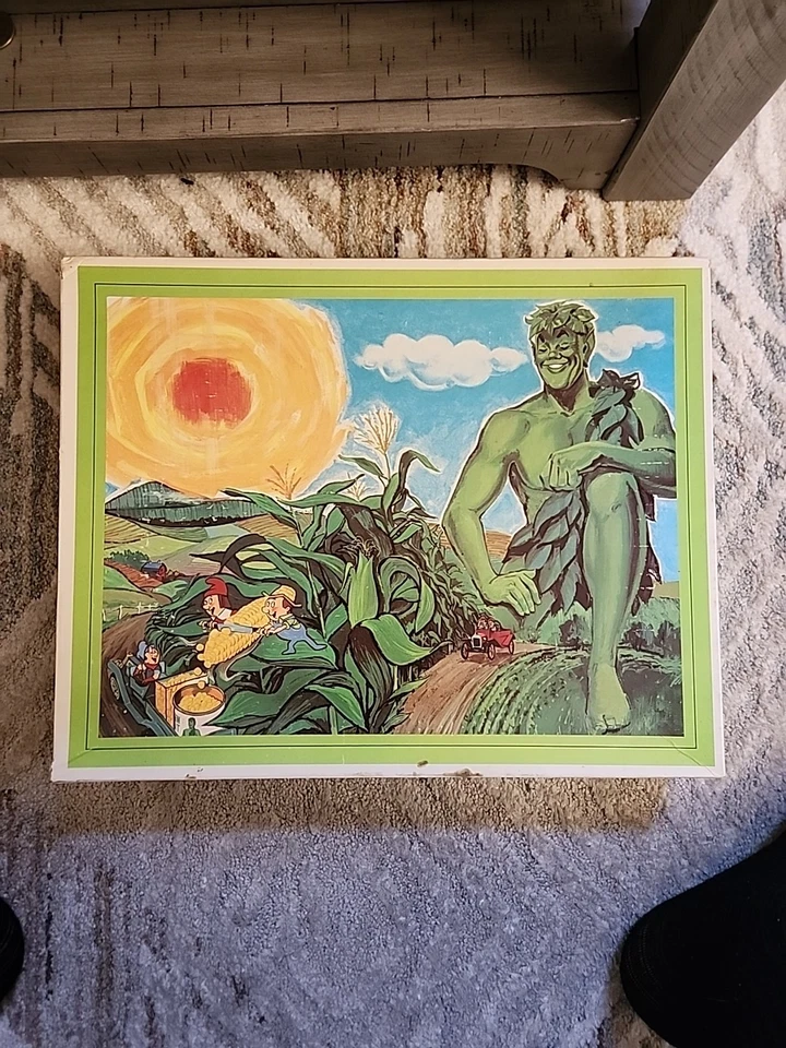 Jolly Green Giant Puzzle 204 Pieces Over 2’ x 3’ Complete All 204 PIECES!!! - Image 1 of 3