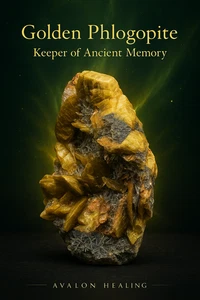 💛✨ Flogopita dorada con rutilo y hematita - Guardián de la memoria antigua 285 gramos - Imagen 1 de 16