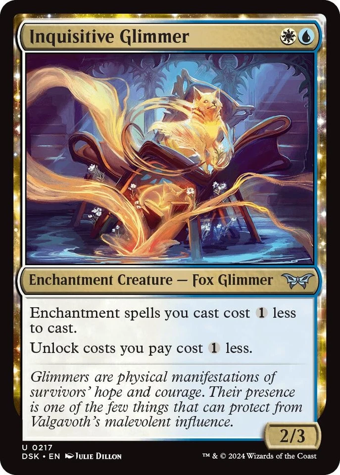 Inquisitive Glimmer - 217 / English / Lightly Played - Image 1 of 1