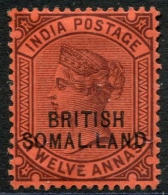SOMALILAND PROTECTORATE 1903 "SOMAL.LAND" ERROR SG20c MINT - Image 1 of 2