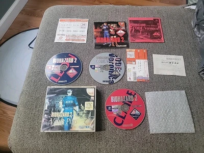 Biohazard 2 Value Plus Sega Dreamcast Japan Import Manual Has Had Water Damage - Image 1 of 4