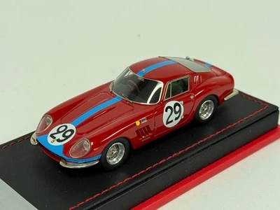 1/43 BBR Ferrari 275 GTB/4 dal 1966 24 Ore di Le Mans Leater Base ABG424 - Immagine 1 di 4