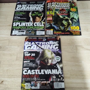 Electronic Gaming Magazin Castlevania Splinter Cell The Lost World Vintage - Bild 1 von 13