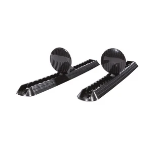 Pieds/piquets de kayak réglables avec serrure à gâchette - Lot de 2 - Noir - Photo 1/4