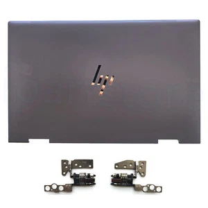 New LCD Back Cover/Hinges N09645-001 For HP ENVY X360 15-EW 15-EY 0013DX 0023DX - Picture 1 of 48