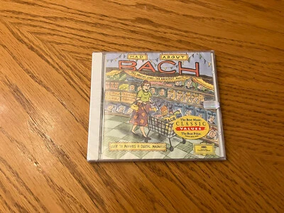 Mad About Bach (CD, 1993, Deutsche Gramaphone) Brand New - Image 1 of 4