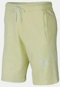 Nike NSW Sportswear French Terry Yellow Color Wash Shorts Size Large AR2931 335 - Picture 1 of 4