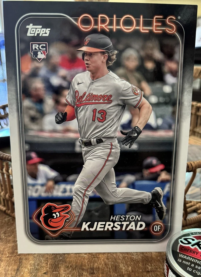 2024 Topps Series 2 #OTB2-25 Heston Kjerstad RC Super Box Exclusive Oversize - Image 1 of 3