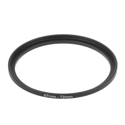 67mm To 72mm Metal Step Up Rings Lens Adapter Filter Camera Tool Accessories New - Image 1 of 4
