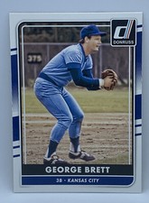 2016 Donruss George Brett Royals HOF #182