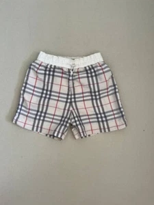 FOR 6 YEARS KIDS Vintage Burberry Nova Check Shorts - Picture 1 of 6