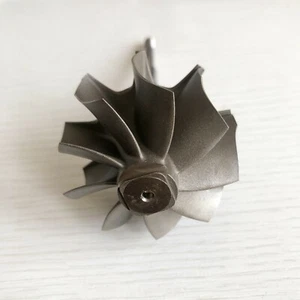 G25-550 G25-660 53.85/49.36mm 9 Blades turbine shaft wheel/turbo wheel - Picture 1 of 5