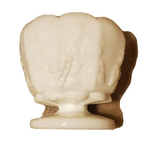 White Milk Glass Stemmed Dessert Cup Westmoreland. - Picture 1 of 8