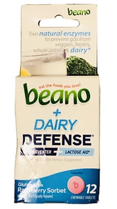 Beano + Milchabwehr Gasverhinderer Laktosehilfe 12 Tabletten SAMMLERSTÜCK SIEHE FOTO - Bild 1 von 2