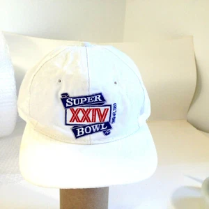 Vintage 1989 Superbowl XXIV (24) Snapback Baseball Cap Hat NFL Licensed Football - Picture 1 of 11