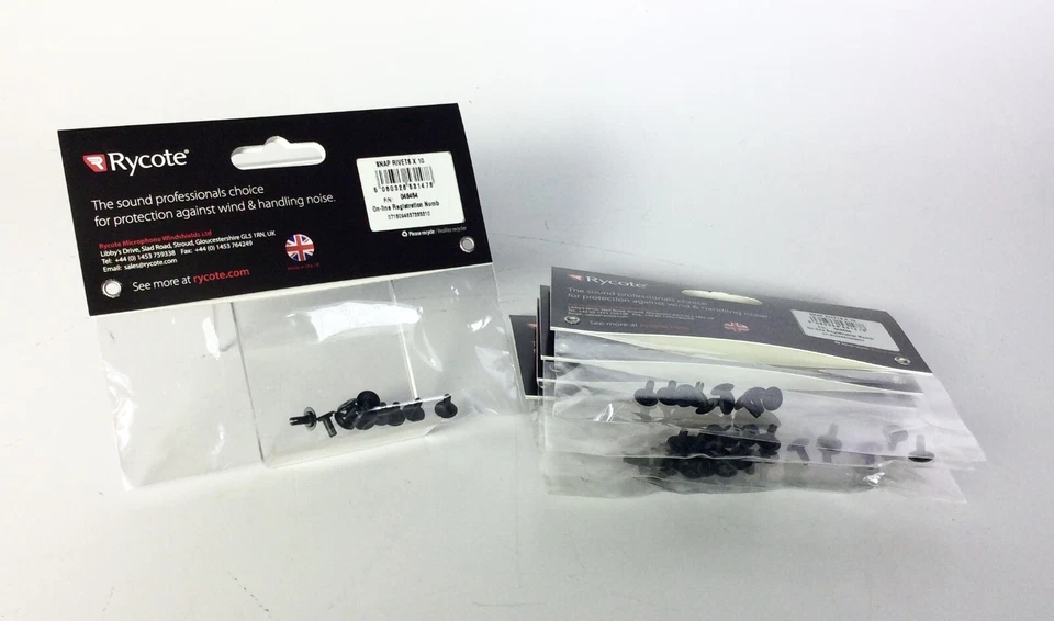 Remaches a presión RYCOTE, juegos de 10 para aro modular de 4 puntos, paquete B-Stock Foto 1 de 1