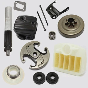 Air Filter Muffler Various Chainsaw Replacement Parts For Husqvarna 340 345 - Foto 1 di 29