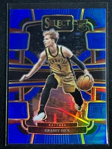 2023 Panini Select Silver Prizm Concourse Rookie RC Gradey Dick #90 Raptors SP - Picture 1 of 2