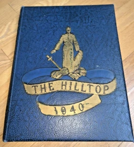 1940 MARQUETTE UNIVERSITY YEARBOOK, THE HILLTOP 328 Pages - No Signatures - Bild 1 von 12