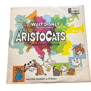 1970 Walt Disney The Aristocats And Other Cat Songs Disneyland Record LP Vinyl - Picture 1 of 10