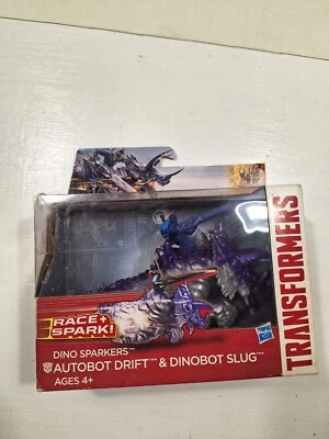Autobot Drift Dinobot Slug Sealed Dino Sparkers Movie Transformers Race + Spark - Image 1 of 4