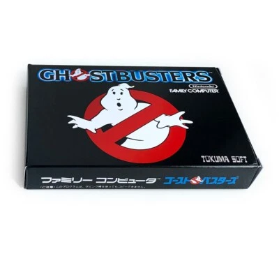 GHOSTBUSTERS - Empty box Famicom game spare case replacement with tray - Image 1 of 4