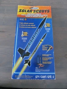 Estes Solar Scouts Rockets Set de 2 fusées haute altitude avec kit de lancement - Photo 1 sur 2