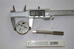 1pcs tap M12 × 1.25   + 1pcs die M12 × 1.25  M12  right hand - Picture 1 of 3